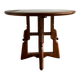 Height-adjustable table in oak and ceramic – Guillerme & Chambron, France