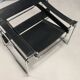 Fauteuil Wassily Gavina, design vintage Marcel Breuer, Italie, années 1970