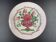 Old Eastern Earthenware Plate St Clément Gold Medal, Basket of Flowers