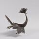 Sculpture coq par Michel Anasse, France vers 1960