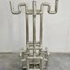 Sculptural floor lamp Space Age Rombo by Gaetano Missaglia