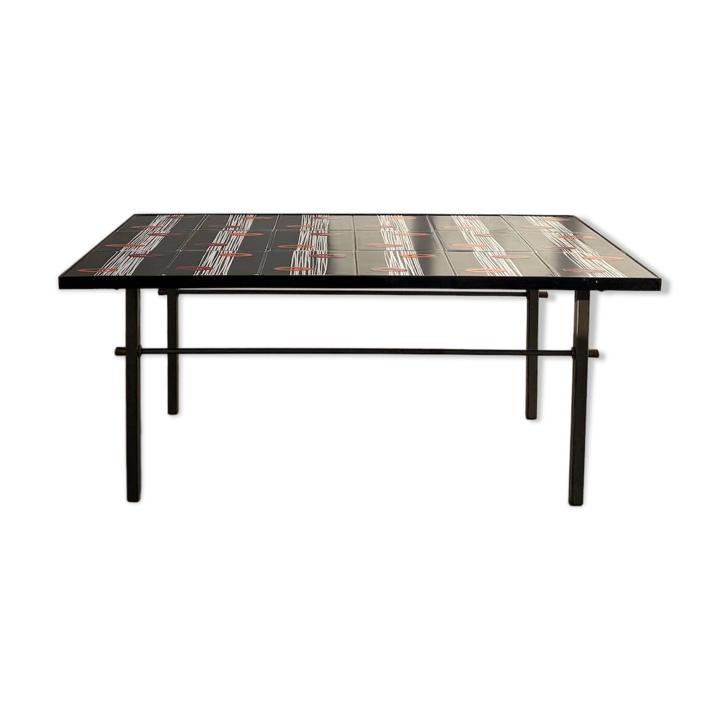 Glazed ceramic coffee table, Robert & Jean Cloutier ZG2, 1970s