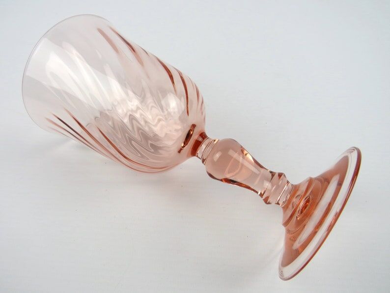 18 rosaline pink foot glasses