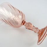 18 rosaline pink foot glasses