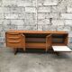 Small Scandinavian sideboard 1950-60 vintage design teak