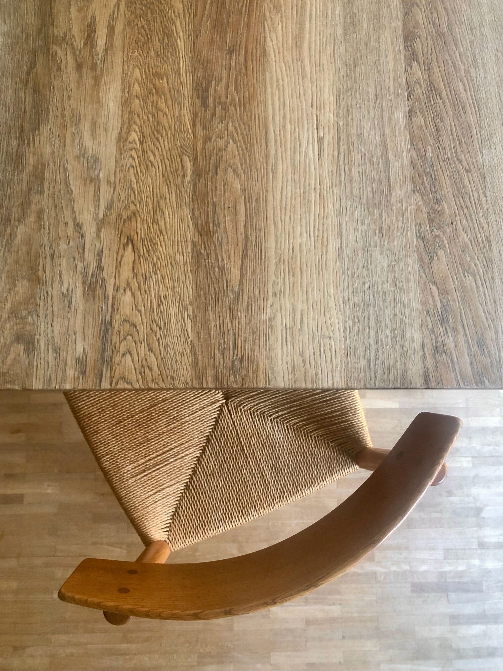 Børge mogensen, shaker dining table for c.m. madsen. denmark, circa 1960