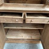 Solid oak dresser, late 19th century