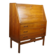 Teak Secretary Desk 1960s Vintage Office Desk Scandinavian Danish Design