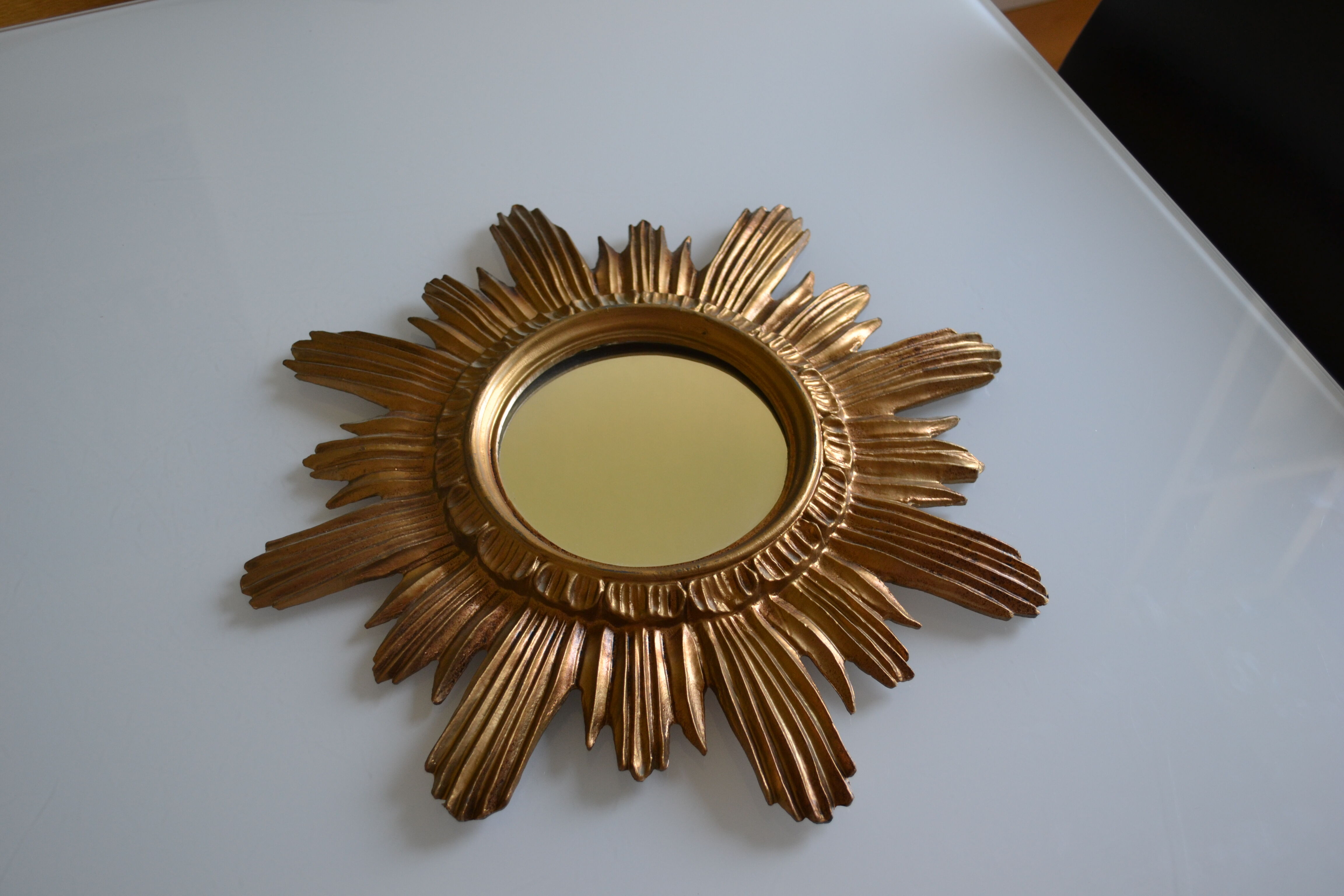 Vintage sun mirror 50s 60s