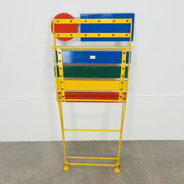 Chaise pliante postmoderne Fermob par Denis Balland