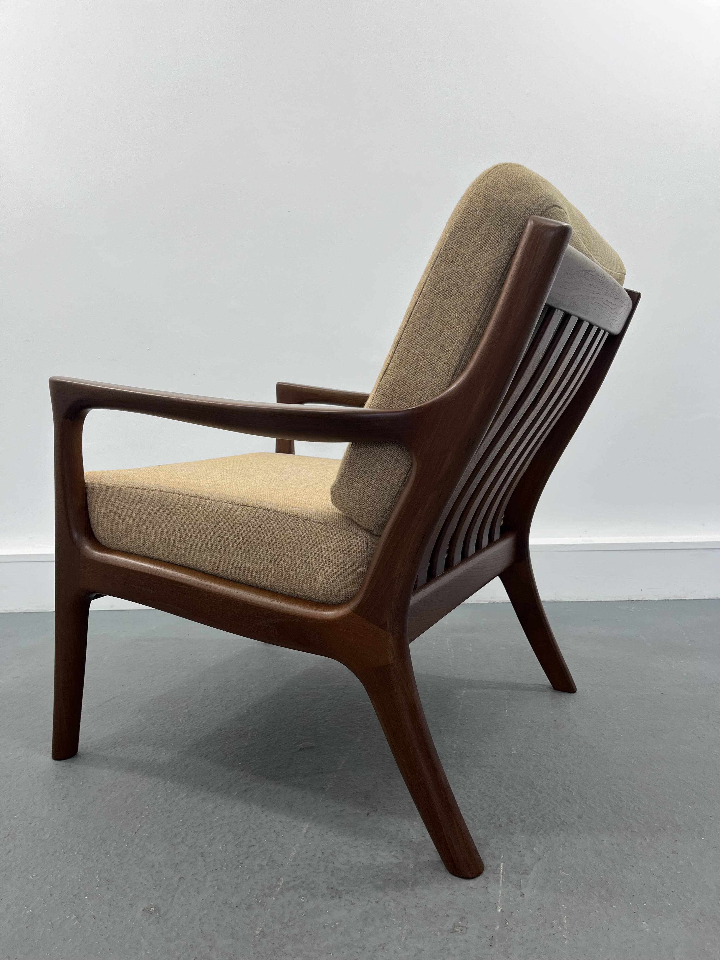 Vintage teak lounge chair,Denmark, 1960s.