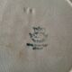 Old Creil and Montereau Earthenware Plate "Labrador" Rooster Decor