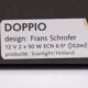 Frans Schrofer Doppia Halogen Table lamp 1980s Holland