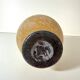 Black and Yellow Scavo Glass Bottle Vase attr. to Gino Cenedese, Italy