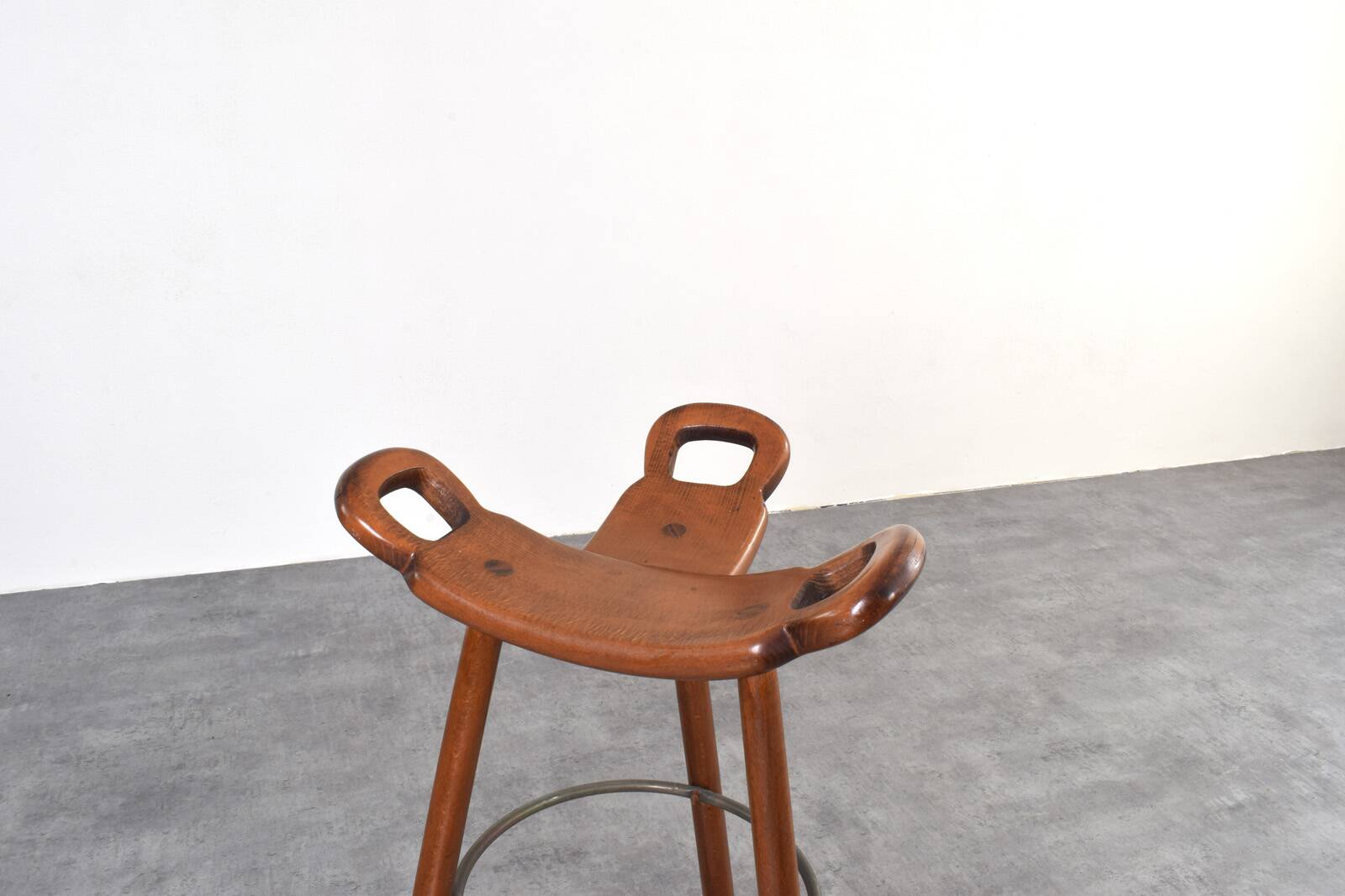 Brutalist Marbella Bar Stool by Sergio Rodriguez for Conform, 1970s, Set of