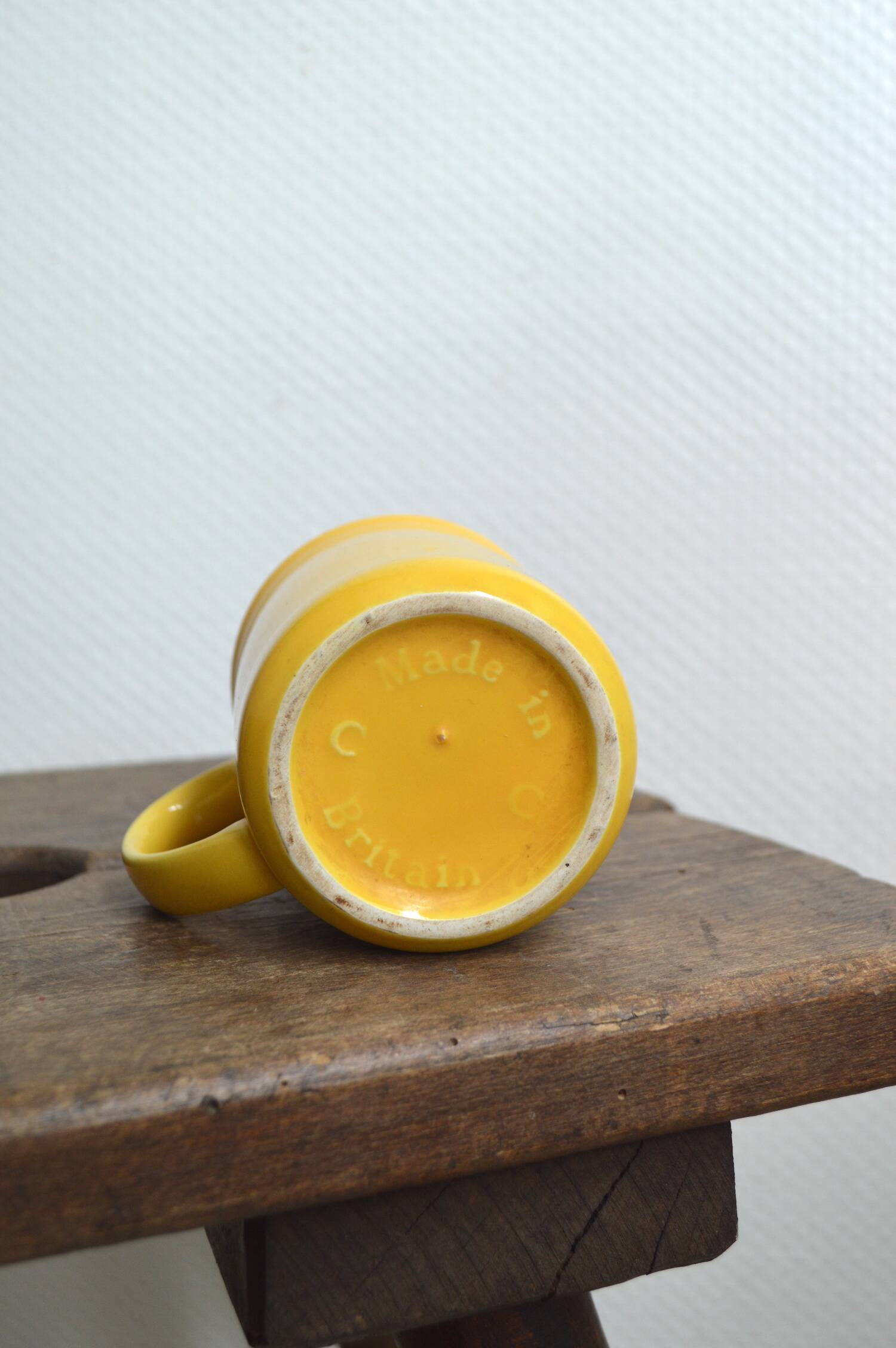 British Yellow Mug