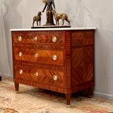 Chest of drawers Louis XVI Epoque XIXeme