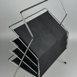 1960s/1970s Newspaper Holder Metal Plastic Space Age Mid Century