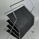 1960s/1970s Newspaper Holder Metal Plastic Space Age Mid Century