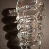 Heavy vintage glass vase