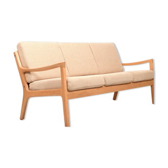 Senator 3-Seater Sofa in Oak by Ole Wanscher for Cado