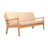 Senator 3-Seater Sofa in Oak by Ole Wanscher for Cado