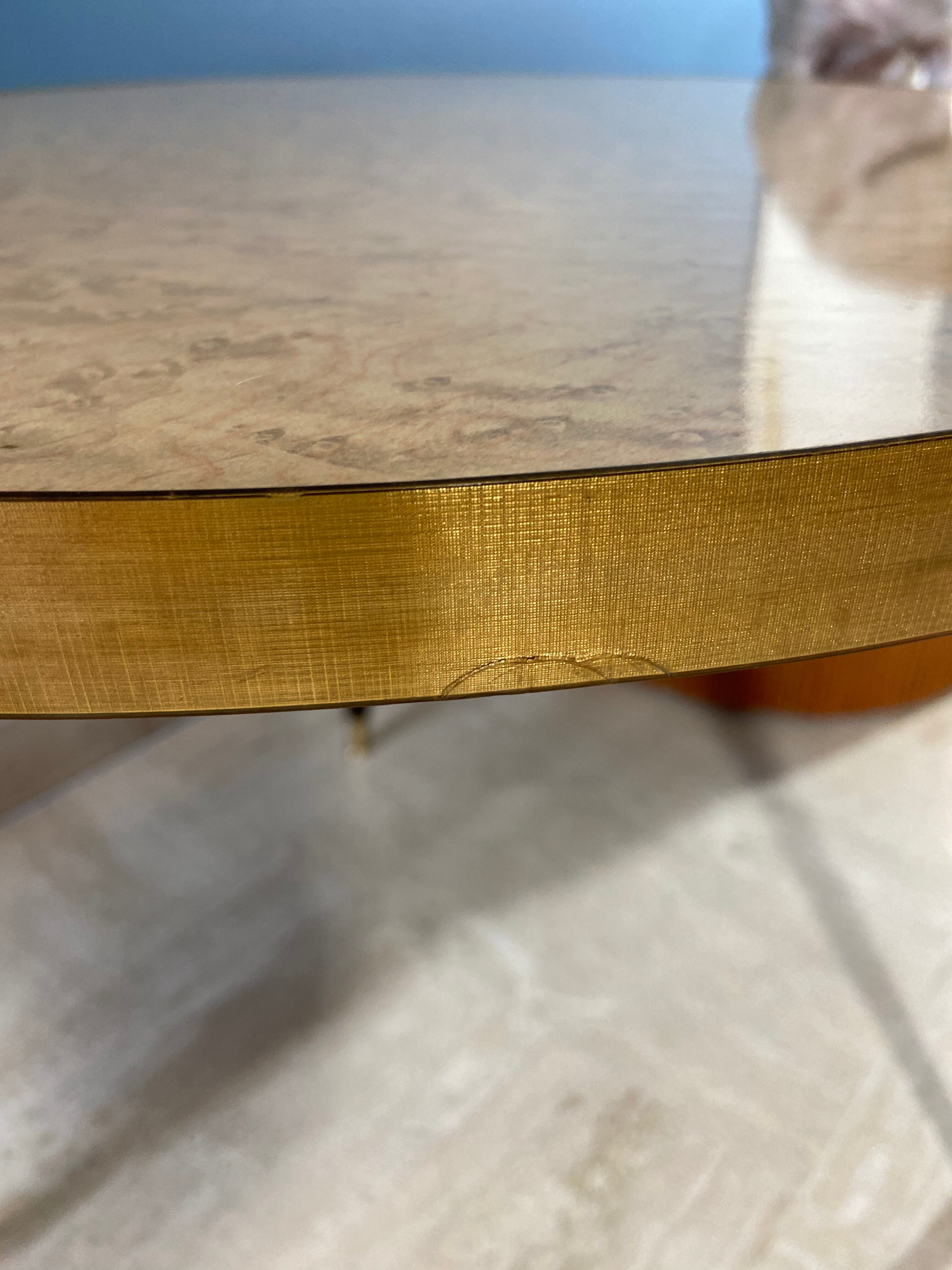 Vintage tripod coffee table 1950