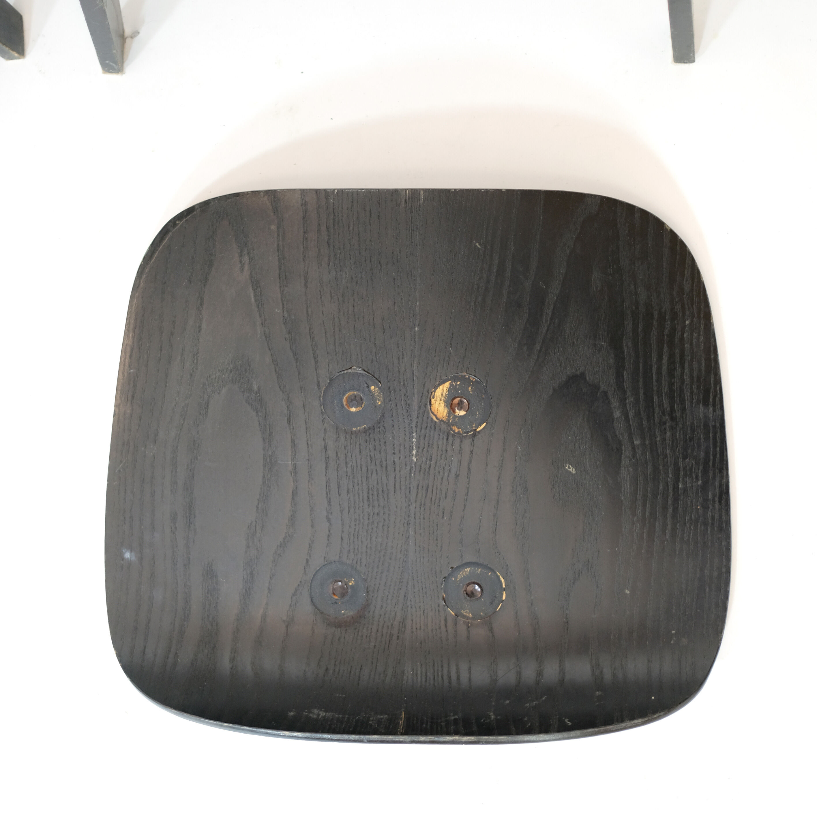 Ensemble de 4 chaises DCW par Charles & Ray Eames édition Hermann Miller USA