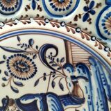 Portuguese earthenware footed dish – Outeiro Águeda – signed