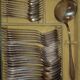 Ercuis cutlery 37 pieces. silver metal hallmark.