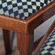 Vintage Art Deco Chairs in Beech and Walnut Veneer, Czech, 1920s, Set of 4