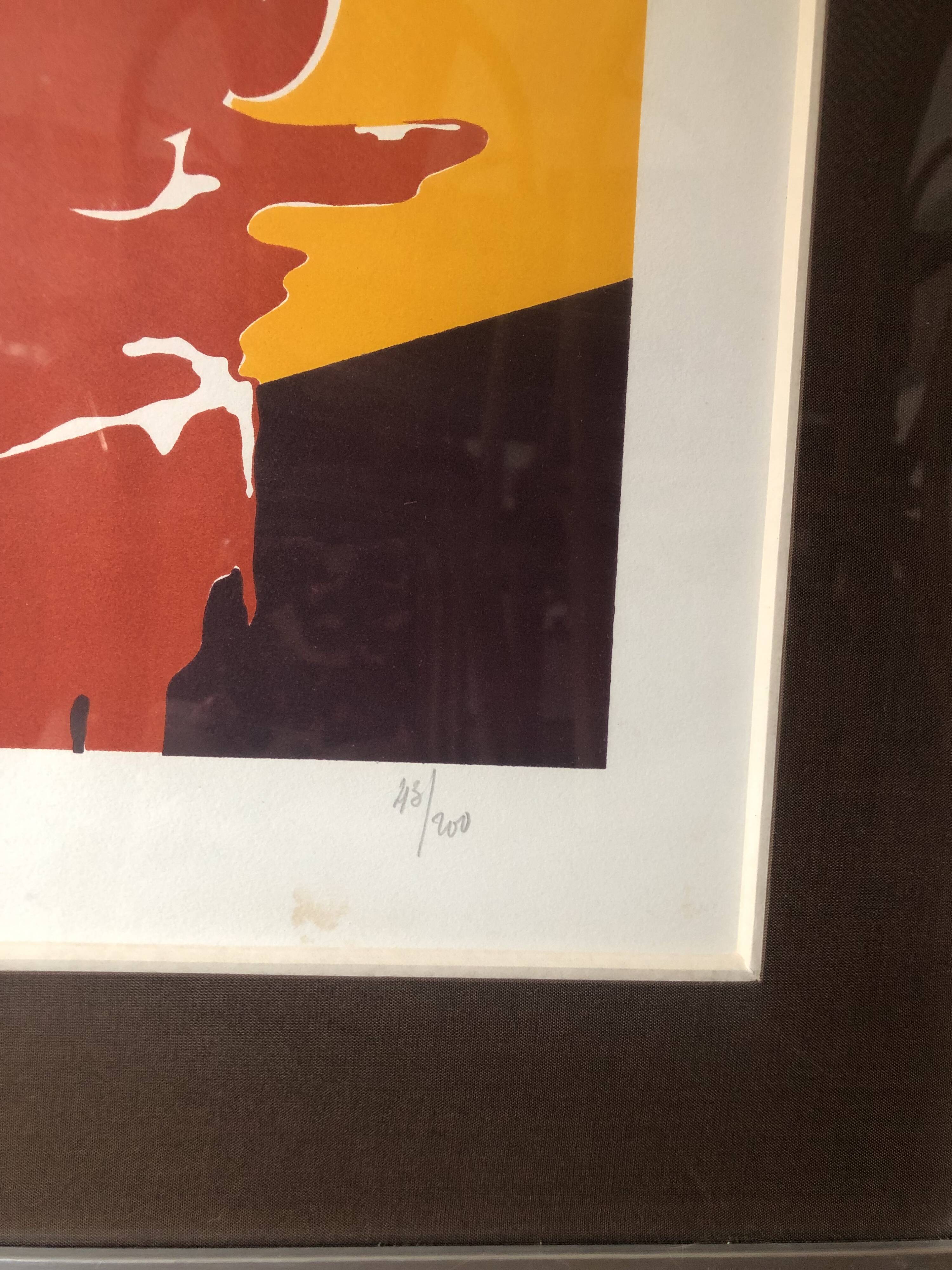 Vintage screen print