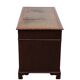 English mahogany desk, 1850s