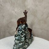 Ceramic Chamois Statue