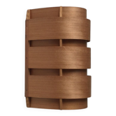 Edda V155 wall lamp in teak from the mid-century by Hans-Agne Jakobsson for Ellysett AB, 1950s.