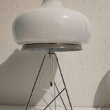 Chrome structure lamp 1980