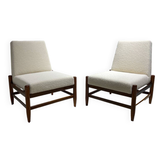 Pair of low chairs