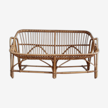 Rattan sofa 1960