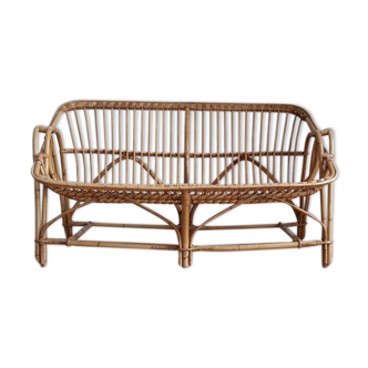 Rattan sofa 1960