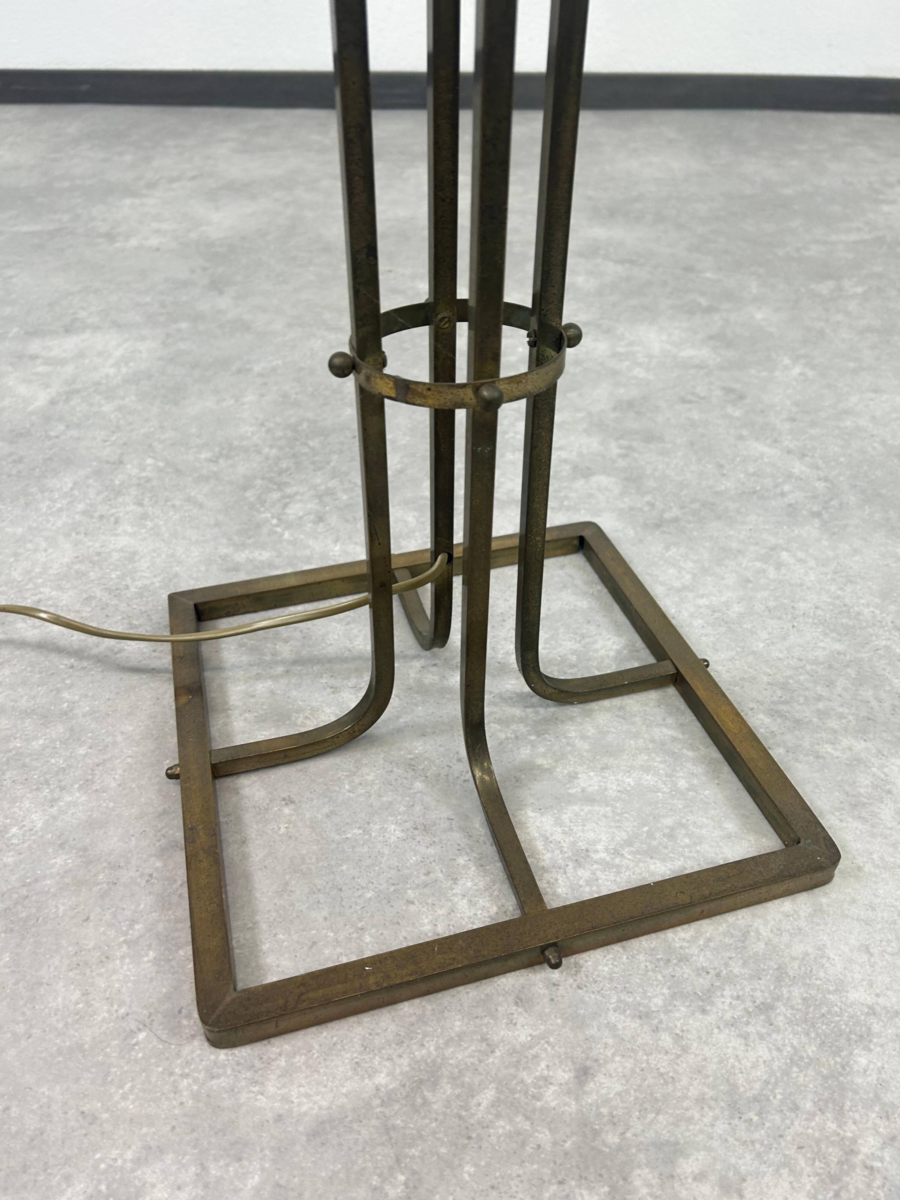 Pair of Art Nouveau floor lamps by Adolf Loos