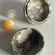 Vintage Marble Chicken with Eggs Sculpture