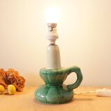 Ceramic lamp stand, 1950s