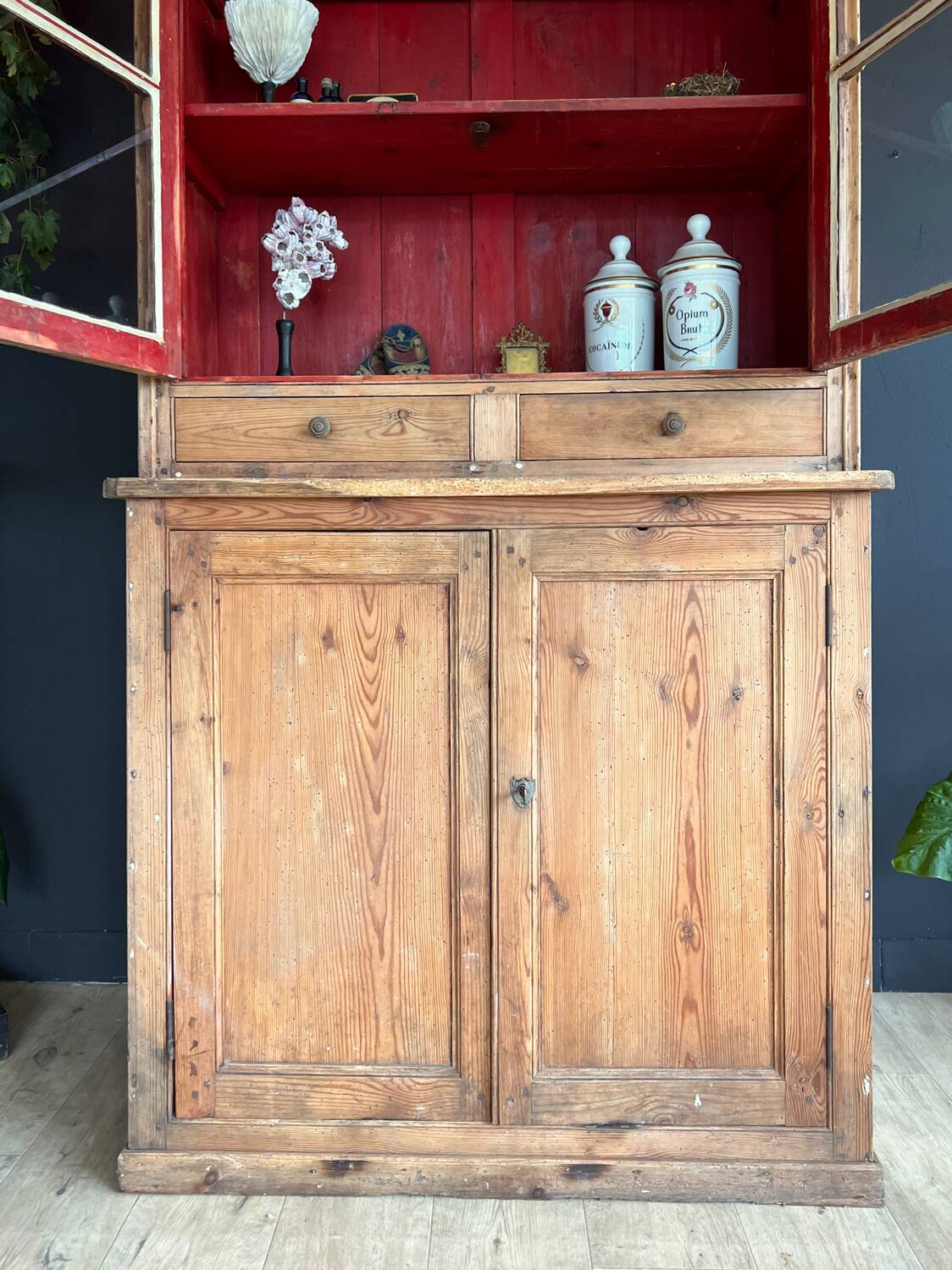 Antique apothecary furniture