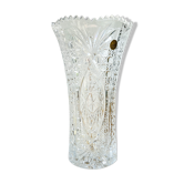 Vase Cristal d'Arques vintage motif ciselé
