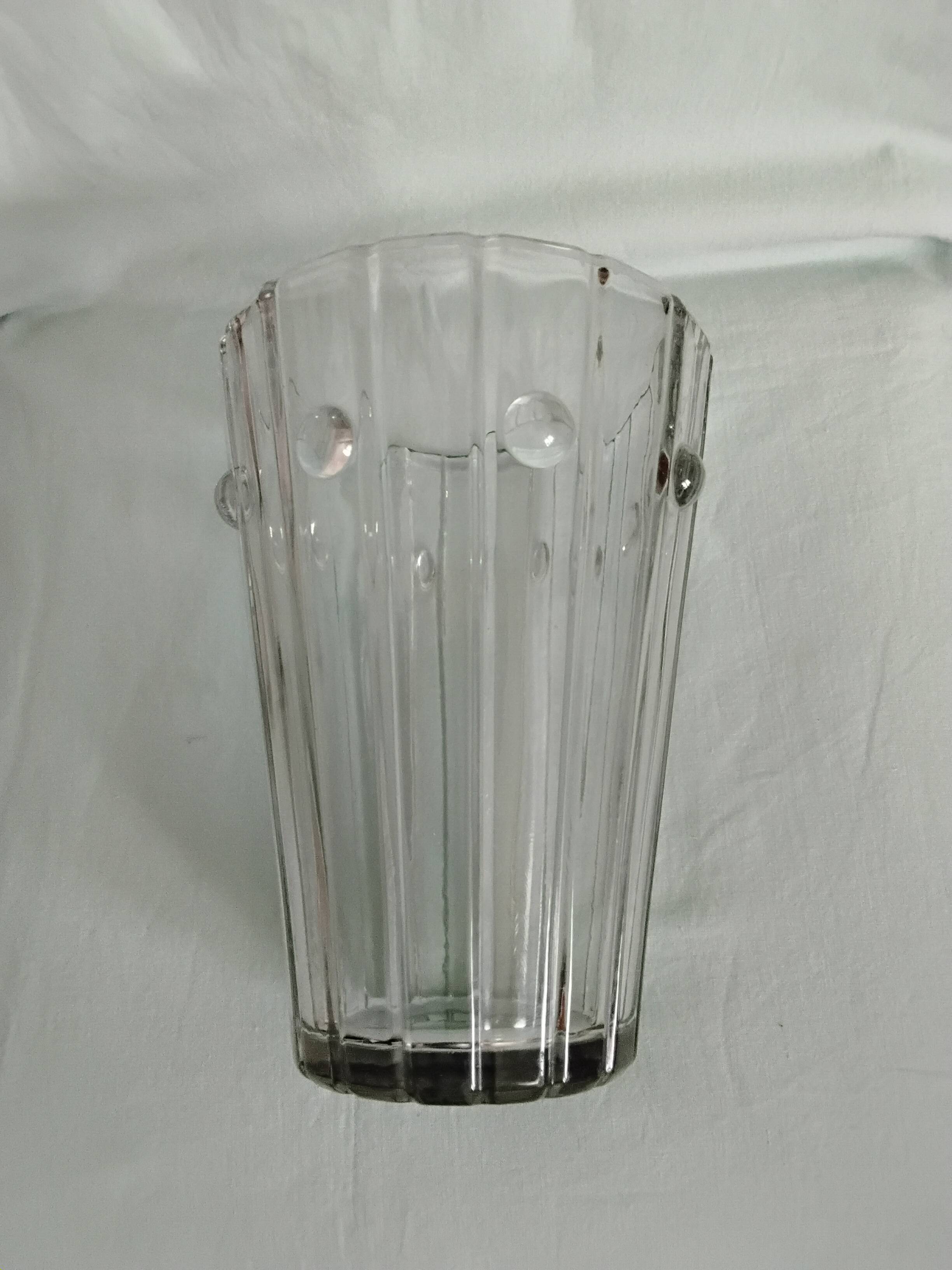 Art Deco glass vase