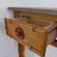 Console en bois imitant le bambou
