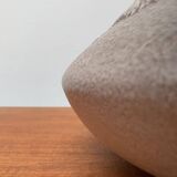 Large vase in German pottery from the mid-century with a crane ornament from Cortendorf.