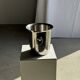 Stainless steel champagne and wine bucket with handle D19 H19