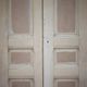 Double porte ancienne de placard, porte bois ancienne, grande porte vintage, porte d'intérieur