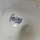 Ironstone compote by Manufacture Clairefontaine, Regency decoration, circa 1900.